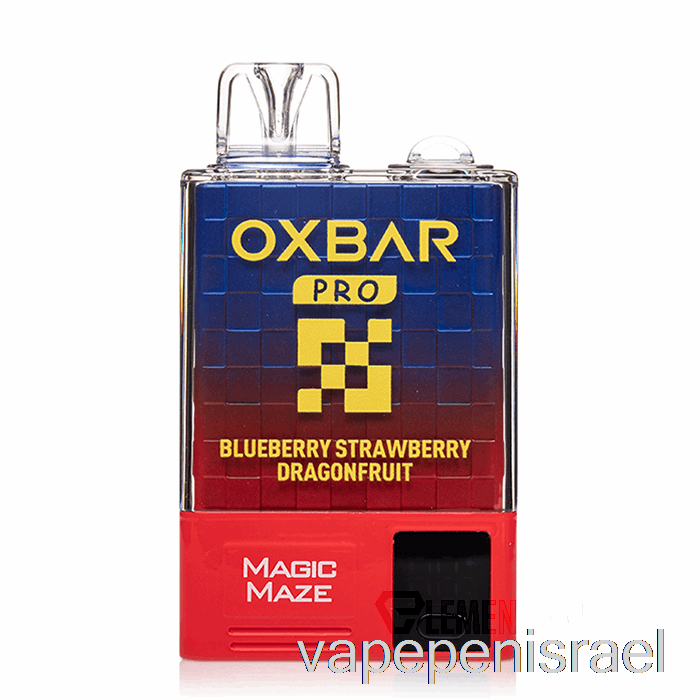 חד פעמי Vape Israel Oxbar Magic Maze Pro 10000 חד פעמי אוכמניות תות דרקון